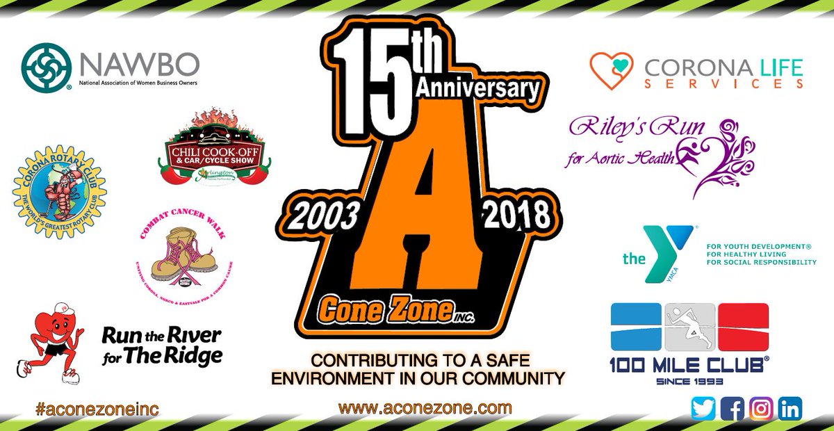 A Cone Zone Inc On Twitter Our Custom 15th Year Anniversary