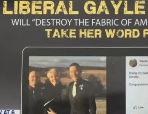gaymarriagewatc's tweet photo. A gay couple is suing the GOP after a candidate used their wedding photo in an attack ad: โLiberal Gayle Jordan will โdestroy the fabric of American society.โ Take her word for it.โ
https://t.co/YDUpCtTDYv
#gaycouple #marriageequality #vilebehaviour #GOP #PartyofTrump https://t.co/bkjZnkmpkv