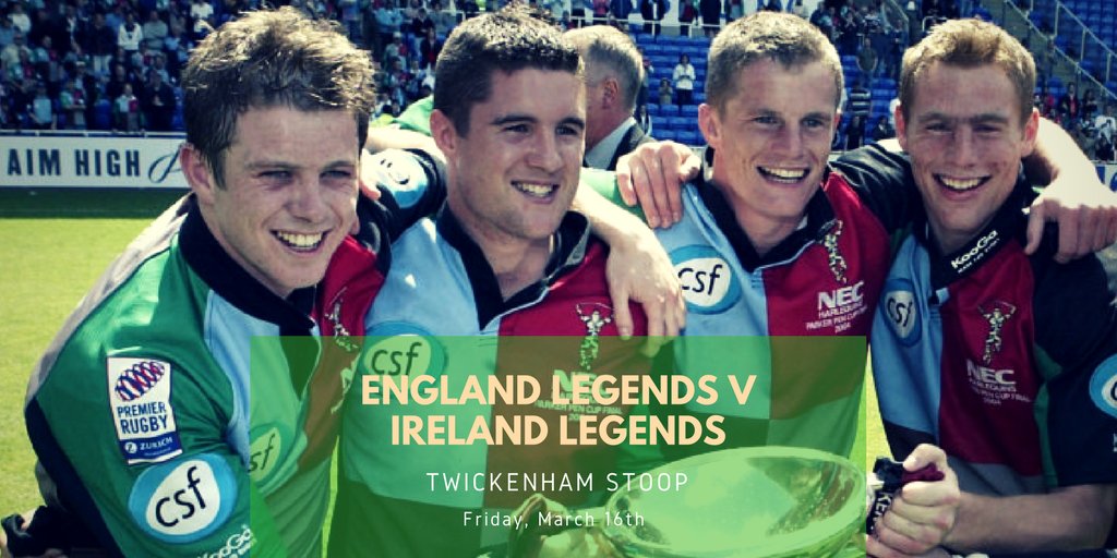 Irish Rugby Legends (@rugbylegendsire) on Twitter photo Looking forward to seeing <a href="/Harlequins/">Harlequins ๐</a> heroes @pHDunner <a href="/simonkeogh79/">Simon Keogh</a> <a href="/meldeane/">Mel Deane</a> & Gavin Duffy line out together again on FRIDAY!!! Start off a great weekend with us! #Legends18 Looking forward to seeing <a href="/Harlequins/">Harlequins ๐</a> heroes @pHDunner <a href="/simonkeogh79/">Simon Keogh</a> <a href="/meldeane/">Mel Deane</a> & Gavin Duffy line out together again on FRIDAY!!! Start off a great weekend with us! #Legends18