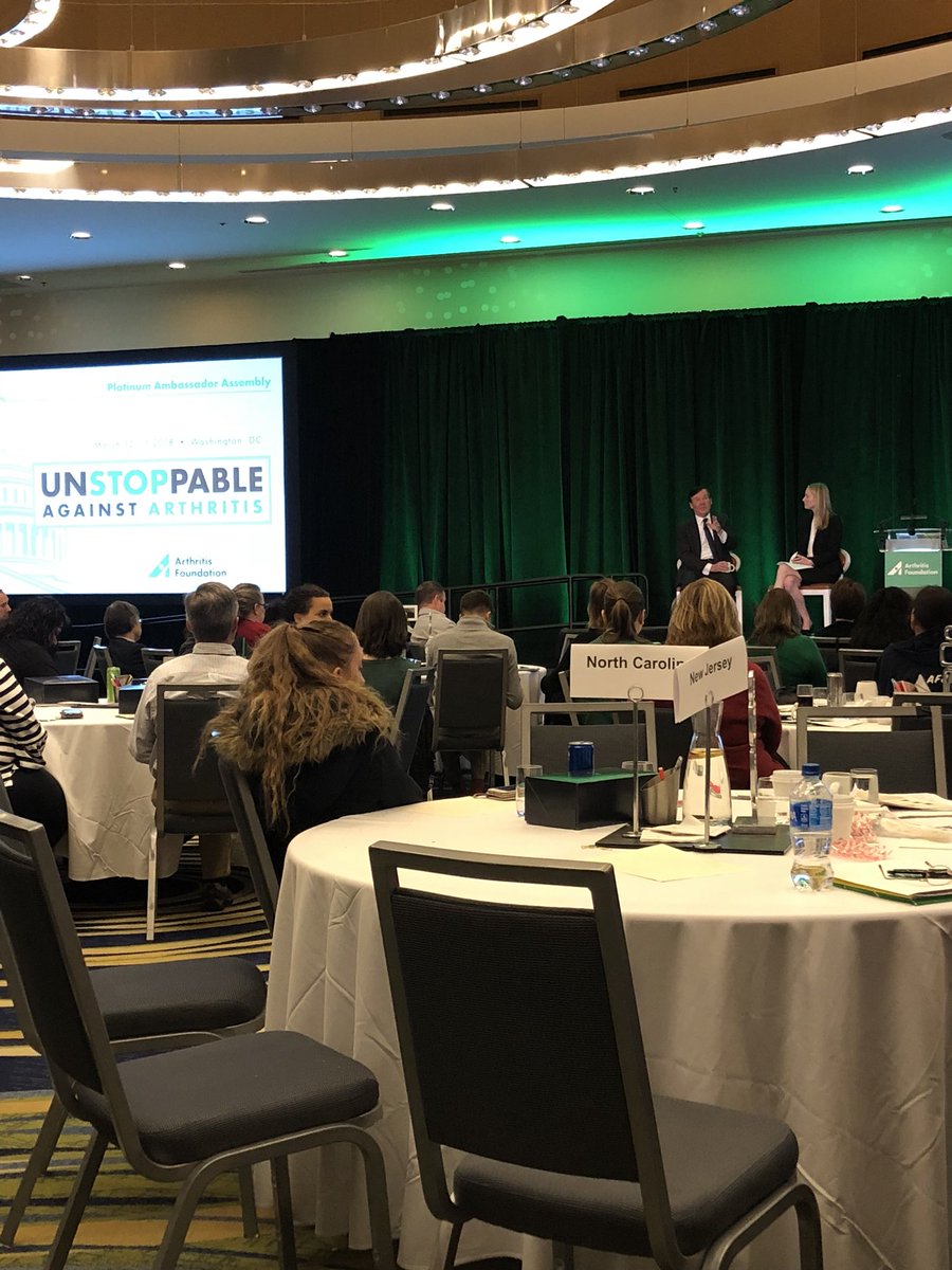 Excited to address @ArthritisFdn Platinum Ambassadors on ways to take their activism to the next level!  #PrecisionAdvocacy #AdvocateForArthritis