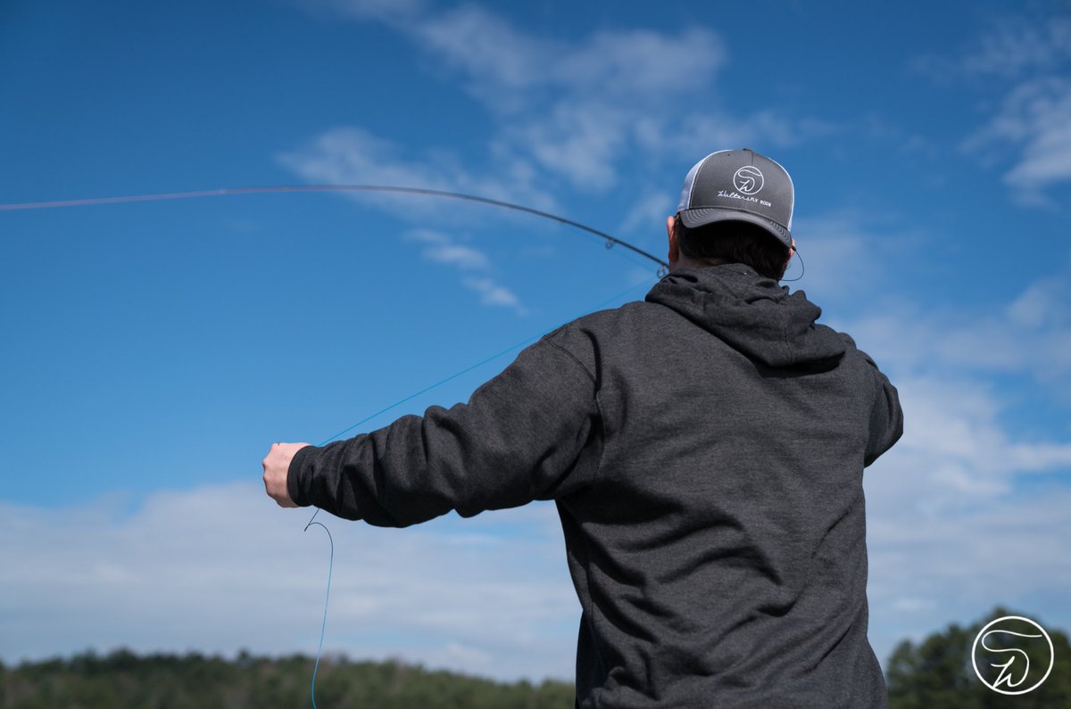 8WT Back Cast | Rod Builder, Chris Smith | Photo: Alan Broyhill #waltersflyrods #cindercreek8wt