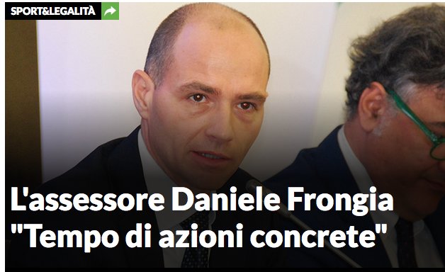 #Sportelegalità L'intervento di <a href="/danielefrongia/">Daniele Frongia</a> al convegno organizzato con l'Asilo Savoia
goo.gl/QgVYBZ