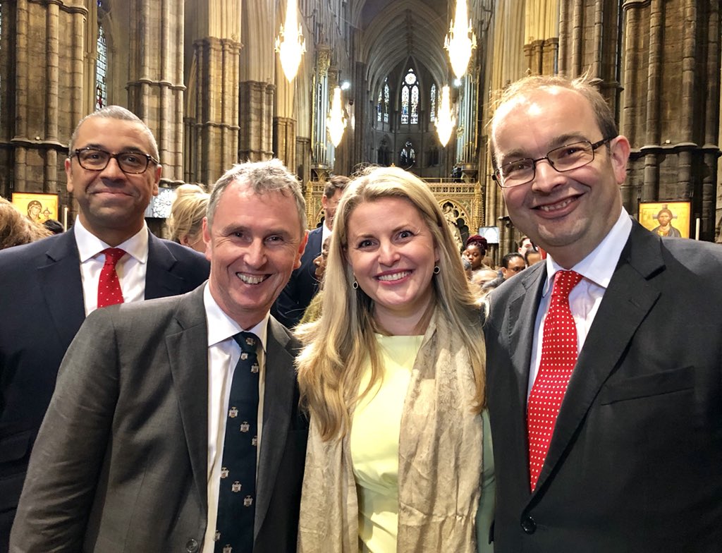 EmmaMcClarkin's tweet photo. An honour to attend the wonderful #CommonwealthDay Service at Westminster Abbey &amp; reaffirm our belief in the #Commonwealth as a force for good. With @JamesCleverly Nigel Evans MP &amp; @CPA_UK @JamesDuddridge @CWEICofficial @CommonwealthFRM @TheRCSLondon https://t.co/IJWyMEExBP