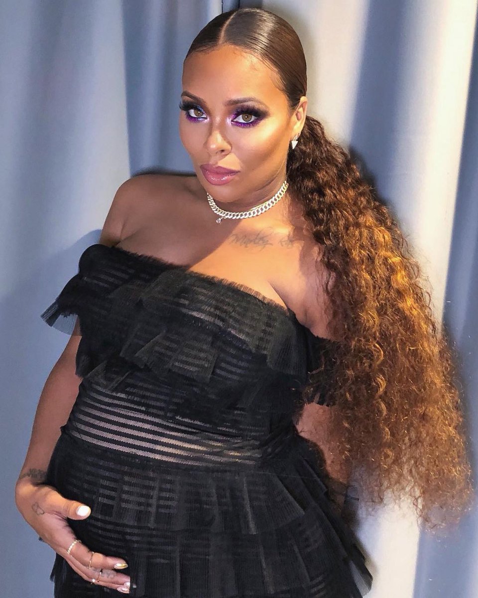 tslcent's tweet photo. #EvaMarcille’s glam look on #WWHL 💕 #RHOA https://t.co/ne2YV5s2GS