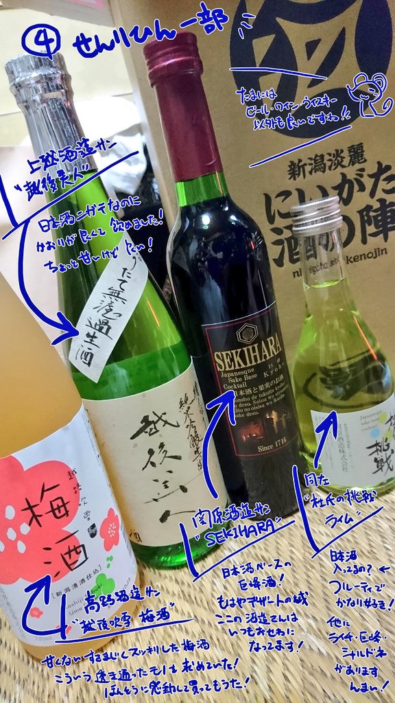 日本酒苦手マンが新潟酒の陣に行って来たようです\(^o^)/ 