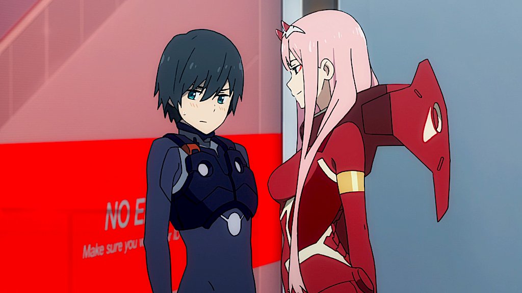 “Also, I absolutely love the height difference between Hiro and Zero Two.” 