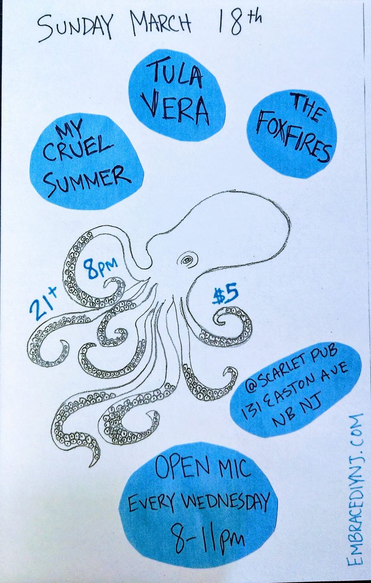 NB we’ll be returning this weekend w/ <a href="/tulavera00/">Tula Vera</a> &amp; My Cruel Summer!