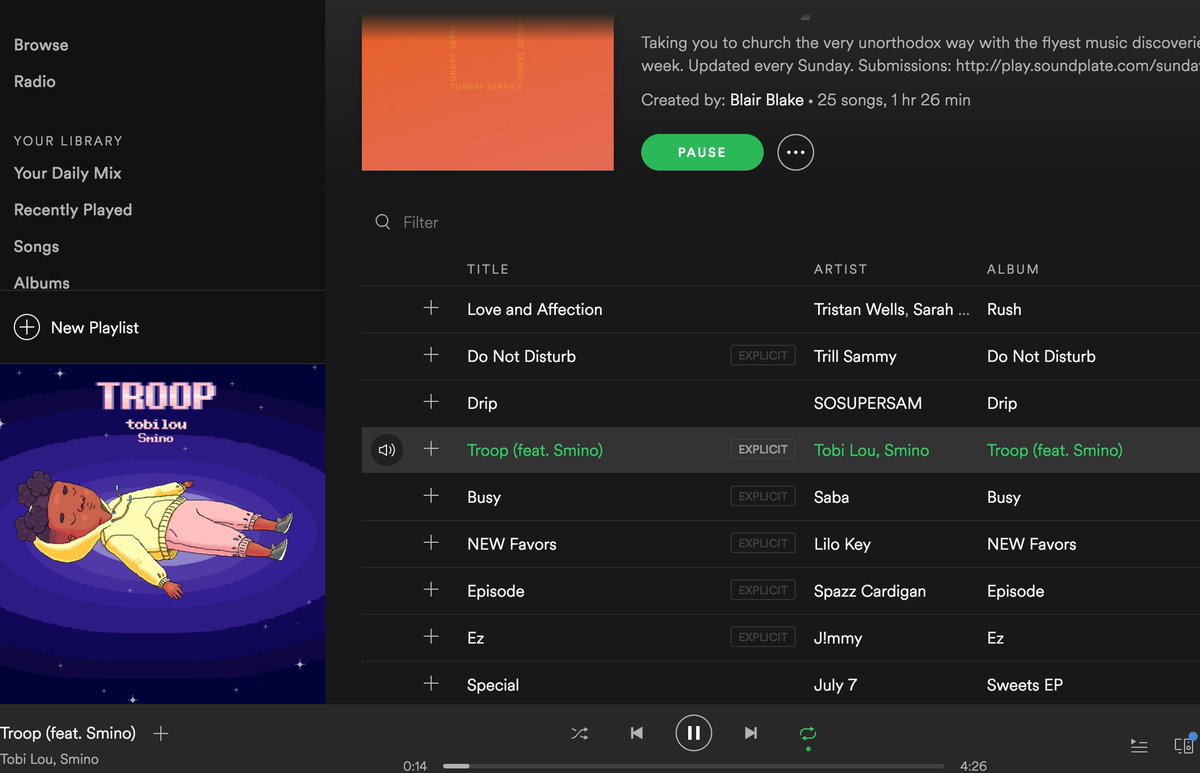 minosoar's tweet photo. It's #NewMusicMonday and  @SundayServeUs 60 is ready for listening.... #NP NEW music from @ItsTristanWells @sk1nsmusic @TrillSammyy @sosupersam @tobilou @smino @sabaPIVOT @Lilo_Key @SpazzCardigan @_jimmysworld 🔥🔥 

FOLLOW: https://t.co/dH6qdglFE8 https://t.co/mh88Ys9XZX