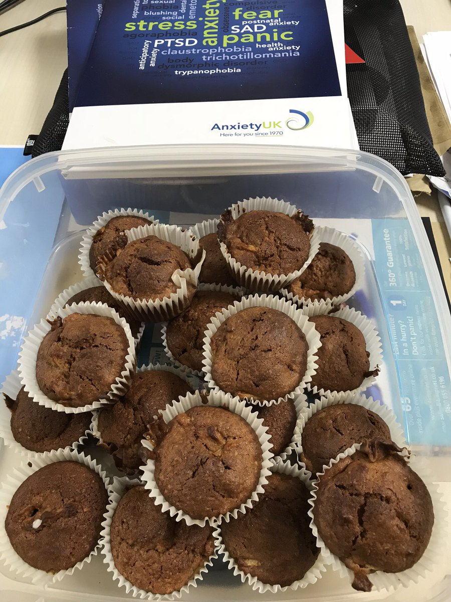 AnxietyUK's tweet photo. Anyone else been busy baking? Show us your delights using #CalmCakes and we can all enjoy them! #Onesliceatatime #CalmCakes https://t.co/O7CJHSPRp2