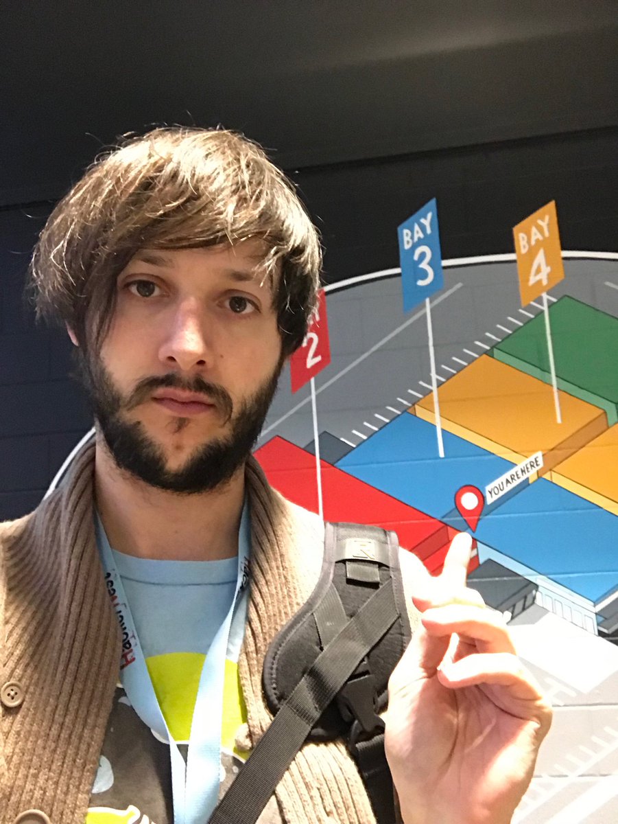 BrentWettlaufer's tweet image. For #HackerNest at @Catalyst137kw tonight, I am here. I probably won’t stay here all night though - pointing at the sign is tiring.