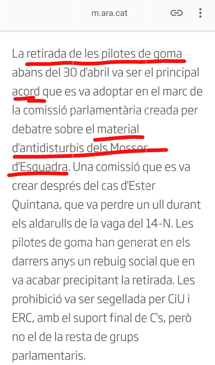 onlygea's tweet photo. @efabrega @CDNLuis @BatAttaleph @KRLS La prohibició no és va fer a Catalunya, és va prohibir als Mossos d'Esquadra utilitzar-les. https://t.co/kzuECl0g6B