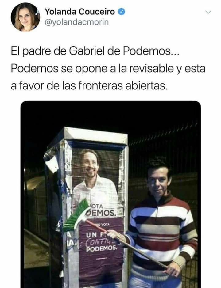 rafadelcastillo's tweet photo. Otra periodista miserable, sin humanidad y sin moral. No cito su tuit porque he descubierto que me ha hecho un 'bloqueo preventivo'.

La familia de Gabriel no merece esto. https://t.co/V1yrKc6v4e