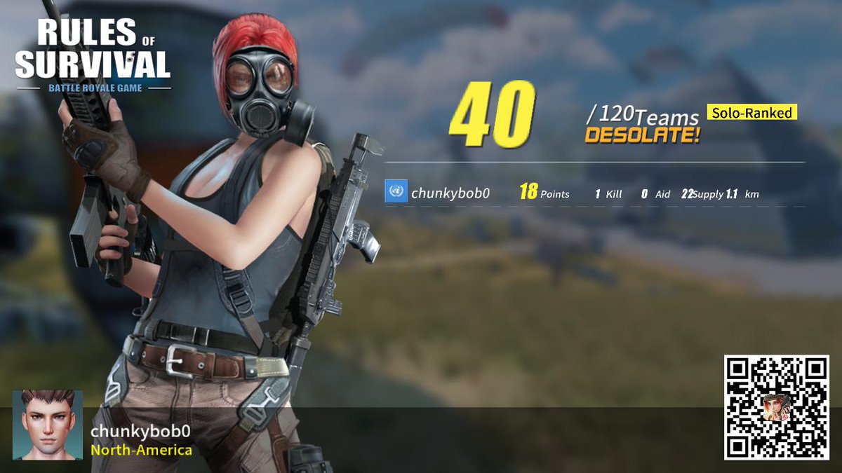 dartman2002's tweet image. #RulesofSurvival