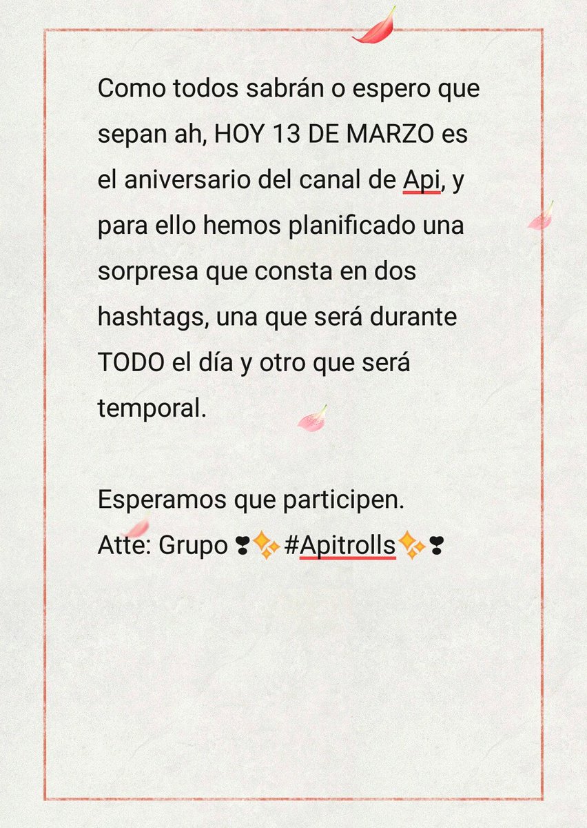 lovo64_'s tweet photo. •~Regalo para @Apixelados por el aniversario de su canal~•
Esperamos que participen.
Atte: ❣✨#Apitrolls✨❣ https://t.co/HrTKgCwx7v