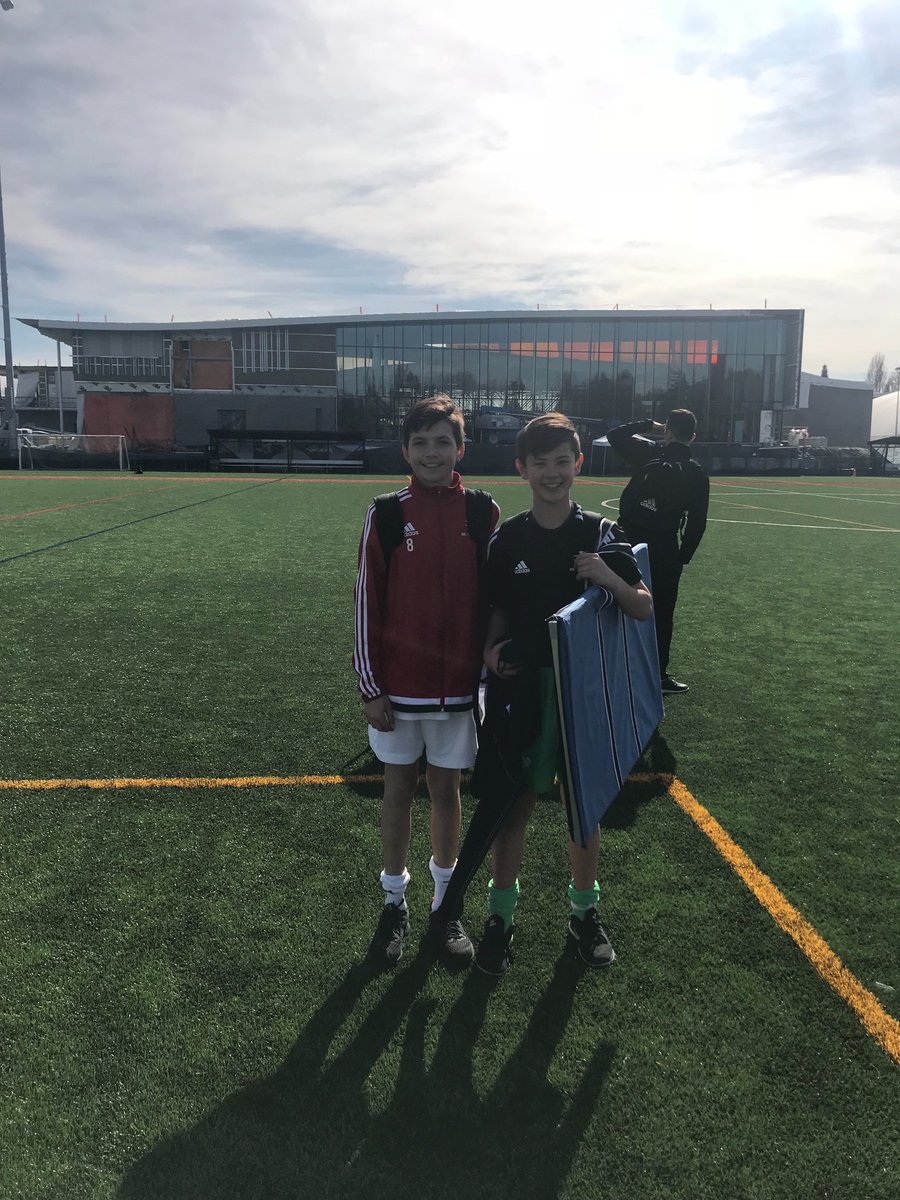 FlagFlags's tweet image. CMFSC teammates leading the charge for team BC over PEI / Newfoundland. Max with clean sheet and Roman with two beauties!🔥⚽️