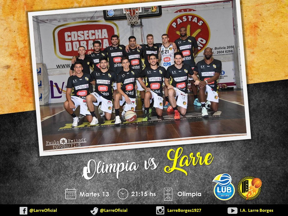 ¡MAÑANA SE JUEGA UNA FINAL!
¡TODOS A COLÓN!💪💪💪

Olimpia vs LARRE
Martes 13 / 🕣 21:15 hs / 📍Olimpia

🎫 Generales: $ 220 / RedBROU 50% 
Anticipadas: tickantel.com.uy y Redpagos

📸 Paulo Pekoff Fotografías

#LaUniónHechaClub #JuntosPodemos #JuntosNosQuedamos