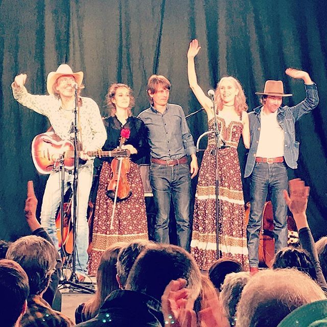 That’s it for the POOR DAVID’S ALMANACK West Coast Tour! Thanks to everyone who came out, and to those who made the miles to be with us. Here’s a great shot of the whole band by @timolane47 from the end of the night in Portland, OR. . . @roselandpdx @aco… ift.tt/2FCGEdW