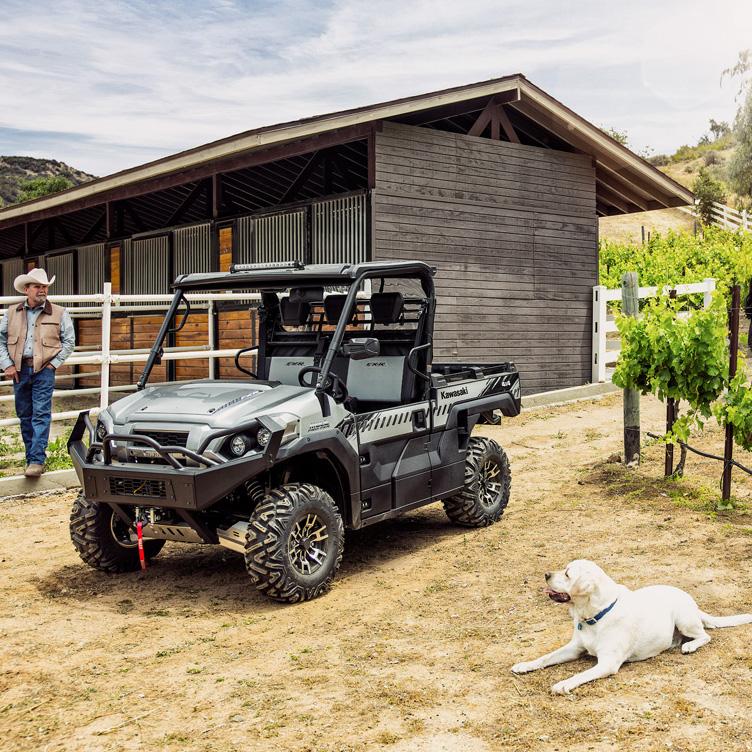 KawasakiUSA's tweet photo. Break time's over. #MULEPROFXR #KawasakiMULE https://t.co/m9nWTFPCHl