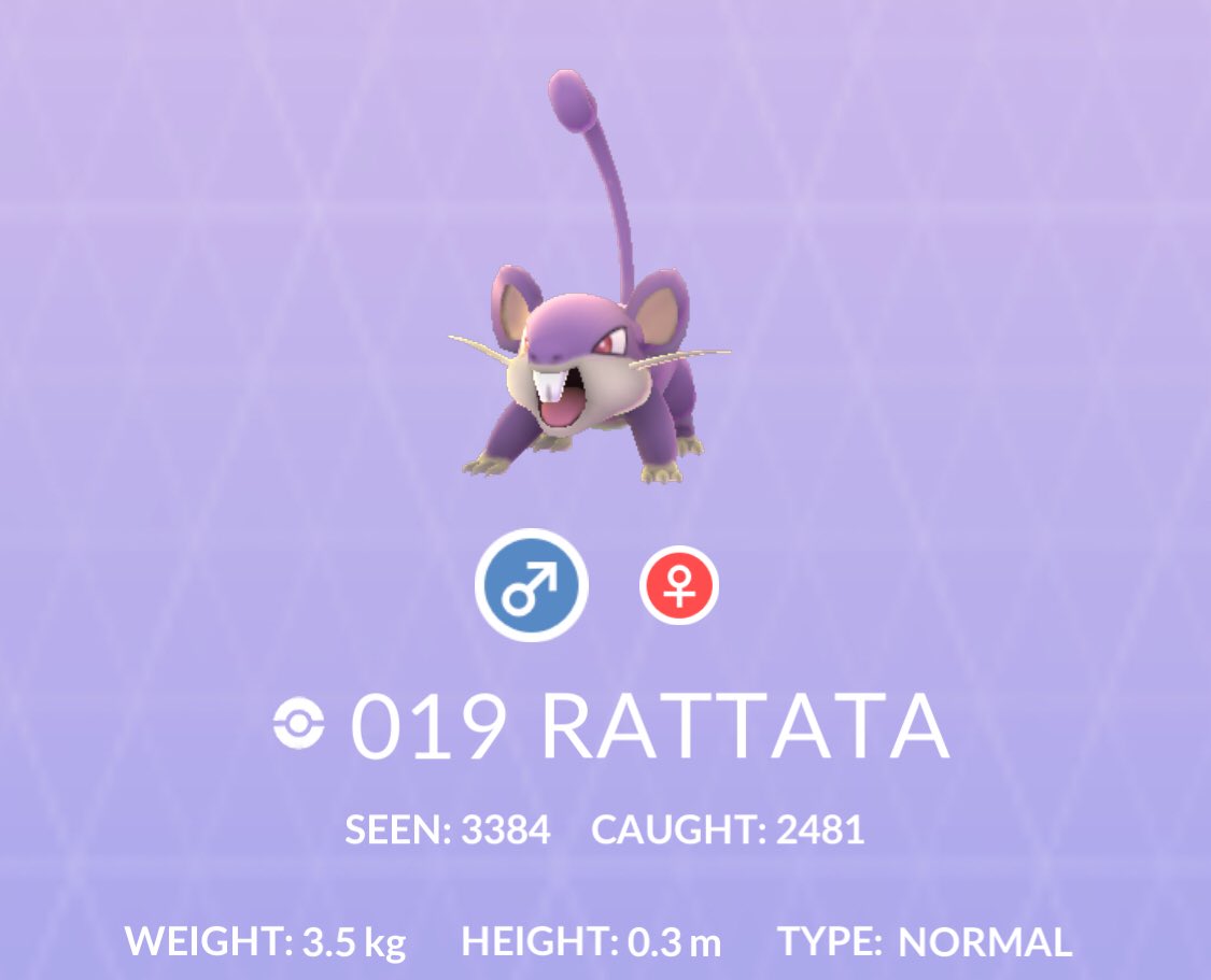 TeamInstinctHFD's tweet photo. Finally!!! After almost 3.400 rat’s my TinySquad is complete #notracker https://t.co/5LNF3lgWNF