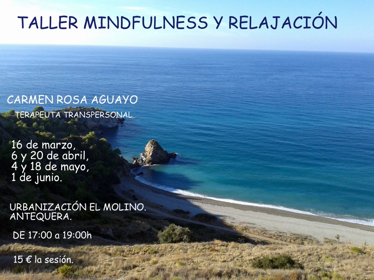 Por favor, me ayudas a difundir, solo quedan dos plazas. Gracias!!