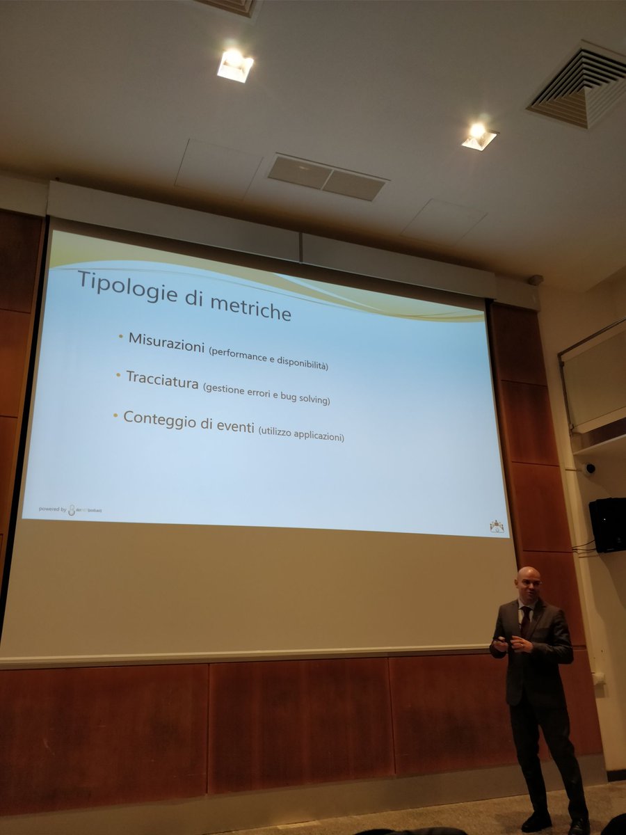 mariosaccoia's tweet image. #Meetcast su #ApplicationInsight con @dancerjude e @dotnetpodcast alla #LUISS_EnLabs grazie agli sponsor: @CodemotionIT e @Syncfusion