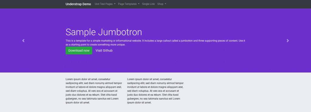 wpcaptain's tweet photo. Starter theme for Bootstrap fans: UnderStrap https://t.co/2aOksJXqoJ https://t.co/UDSUF9gJKT