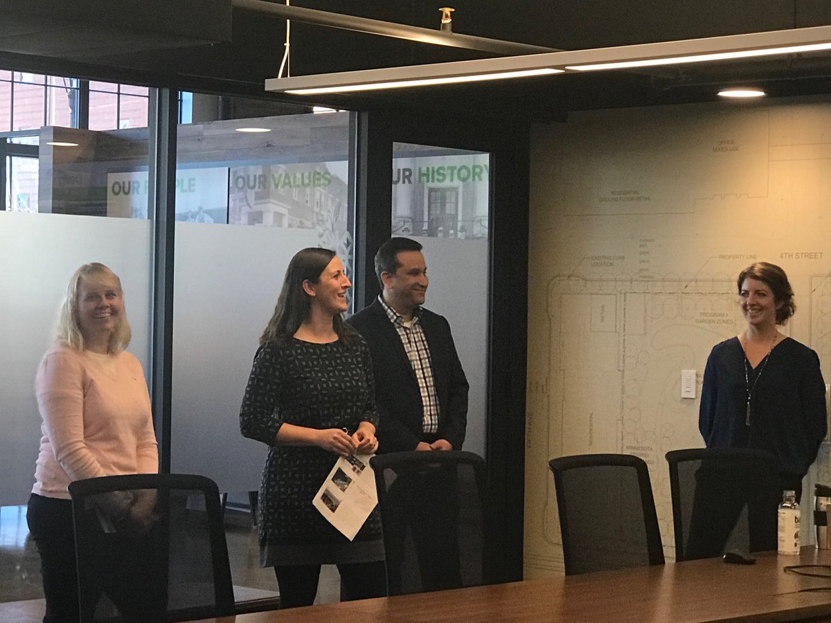 ryancompanies's tweet photo. “If they can dream it, we can do it.” Stephanie Smolak referring to all departments and trades working together to create the unique space at Millwright. #WICWeek2018 #WIC #MillwrightMoment #teamwork https://t.co/mAlgyZqvTN