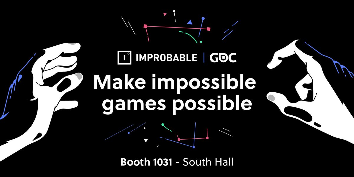 KlangGames's tweet image. Only one week until #gdc2018, where we'll be joining @improbableio!
Make sure to sign up for updates about the Improbable booth via the #ImprobableGDC event page: bit.ly/2F3y8W5 

#SpatialOS
