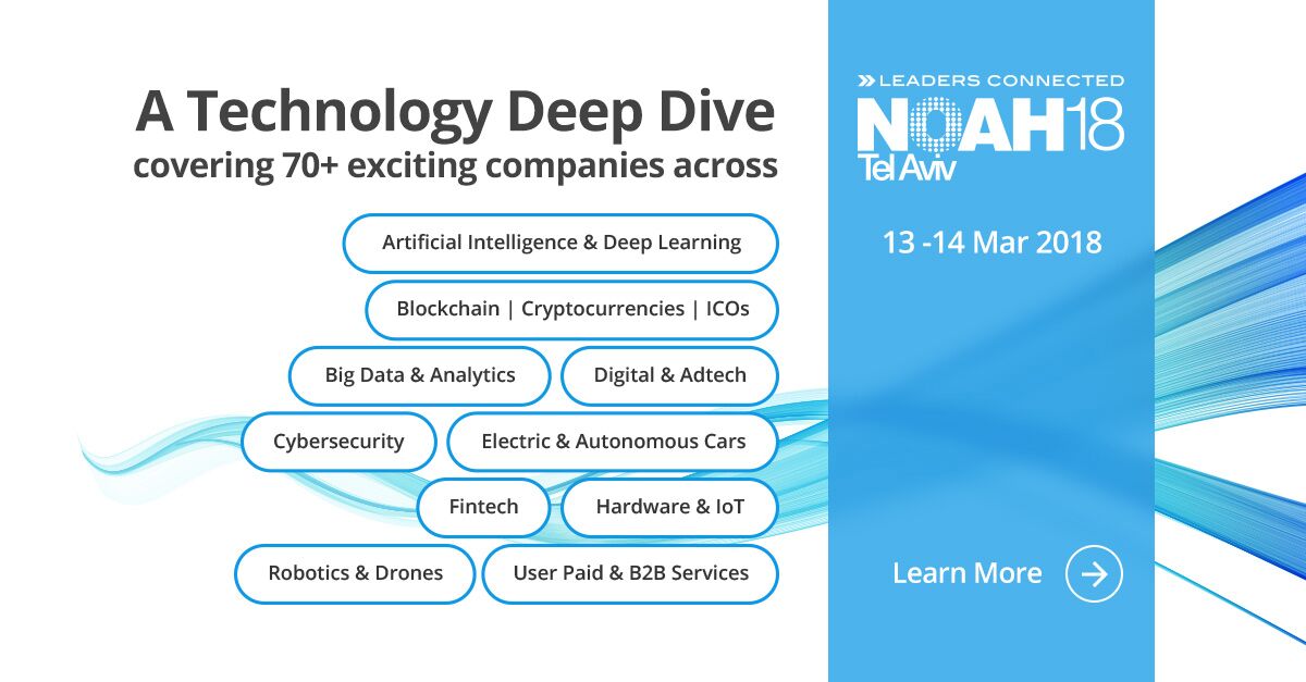 GetAlert's tweet photo. Come meet us @NOAHConference Tel Aviv. We'll take the stage at 1.00p.m. 14th March #startups #artificialintelligence https://t.co/0KmOo9Tc5X