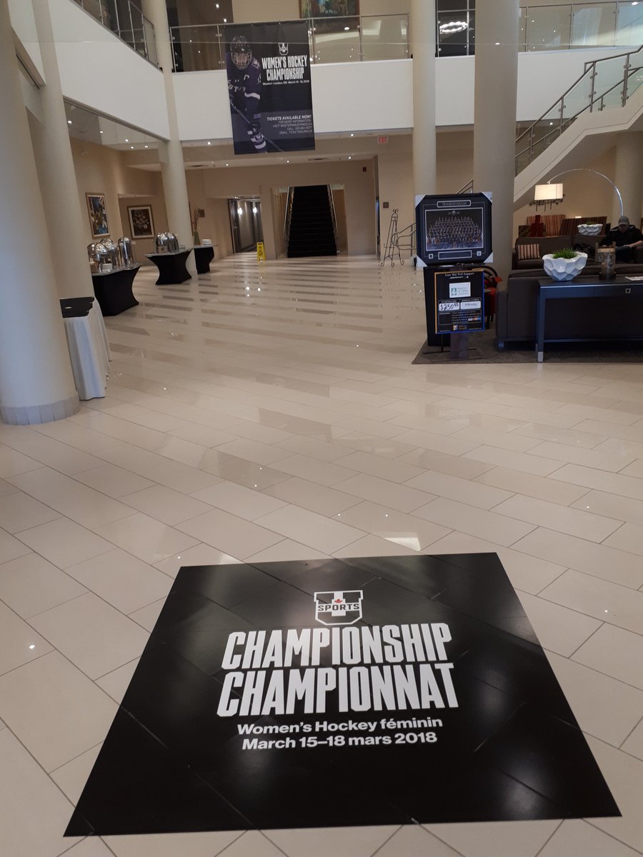 We are looking forward to a great week with <a href="/USPORTSca/">U SPORTS</a> !