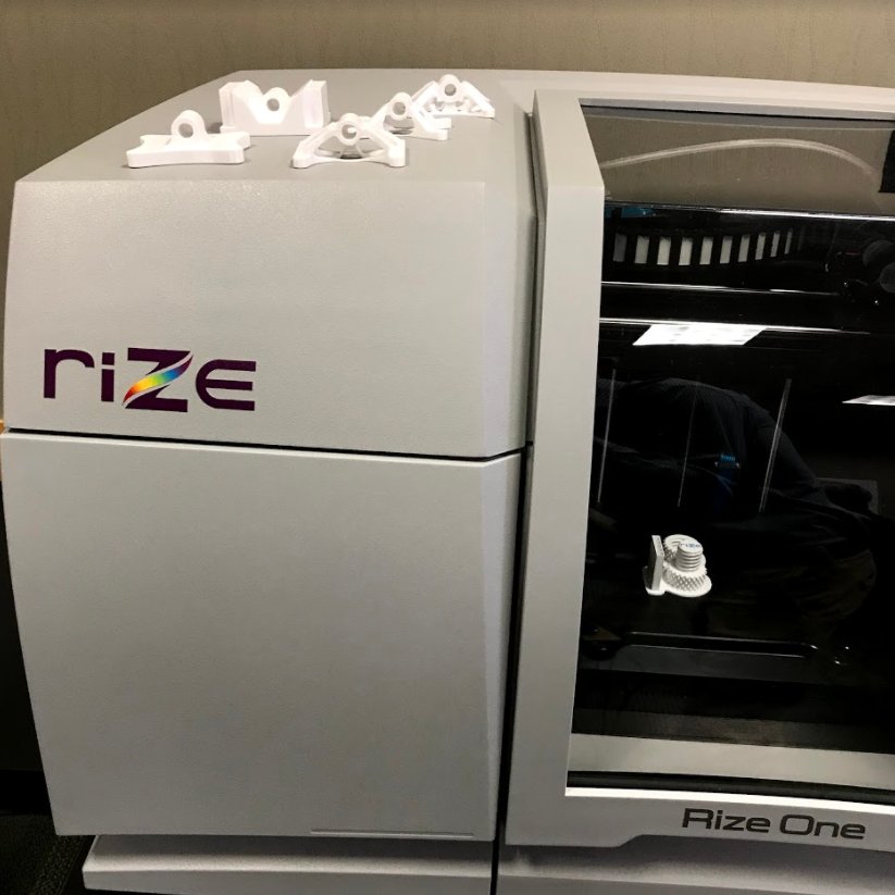 RIZE3D's tweet photo. Love these @3DSNorthAmerica joiner parts & @NIAR gimbal mount plates built on a Rize One #3dprinter quickly, easily, safely & affordably! https://t.co/EsJxmE8cxt #additivemanufacturing #3dprinting #AdditiveatScale #Sustainability #InclusiveInnovation https://t.co/nuNR4hpIZa
