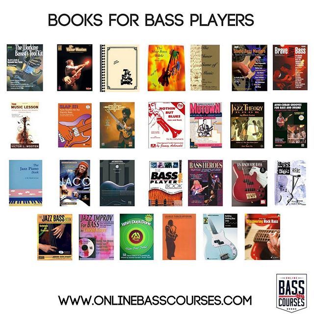 danhawkinsbass's tweet photo. There are so many great bass books you can learn from. Click the link in the bio for a short run down on a few of the best. #learnbass #bassguitar #books #baixos #bassist #bassplayer #bassbook https://t.co/bZh78szKP4