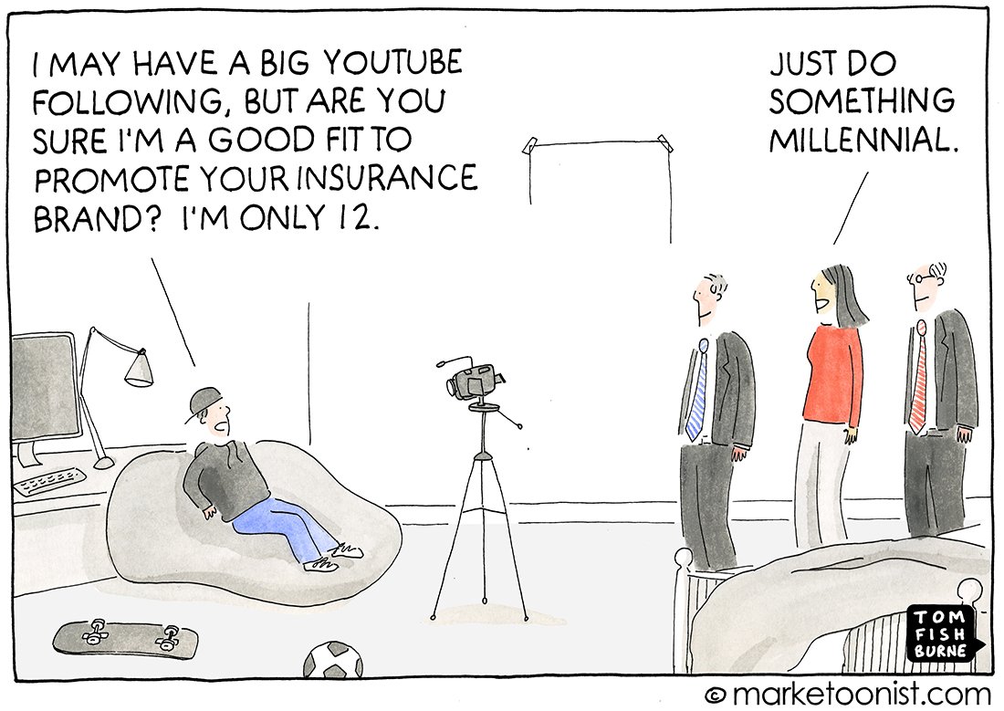 FROM THE MARKETING DEPT.
<a href="/tomfishburne/">Tom Fishburne</a> <a href="/marketoonist/">Tom Fishburne</a> 
#lol #marketing #sales #advertising 
#humor #haha #branding #YouTube #youtuber
