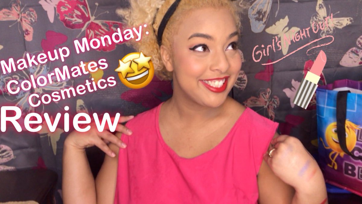 NikkiLewis37's tweet photo. Hiya Babes! New Video: https://t.co/i90cAEP3tm Didn’t receive the notification? 🛎 Hit that Bell & Never Miss Another Video! #beauty #makeup #cosmetics #review #colormates #newvideo #youtuber #makeuptutorial #makeupmonday https://t.co/8cPJwd9rYy