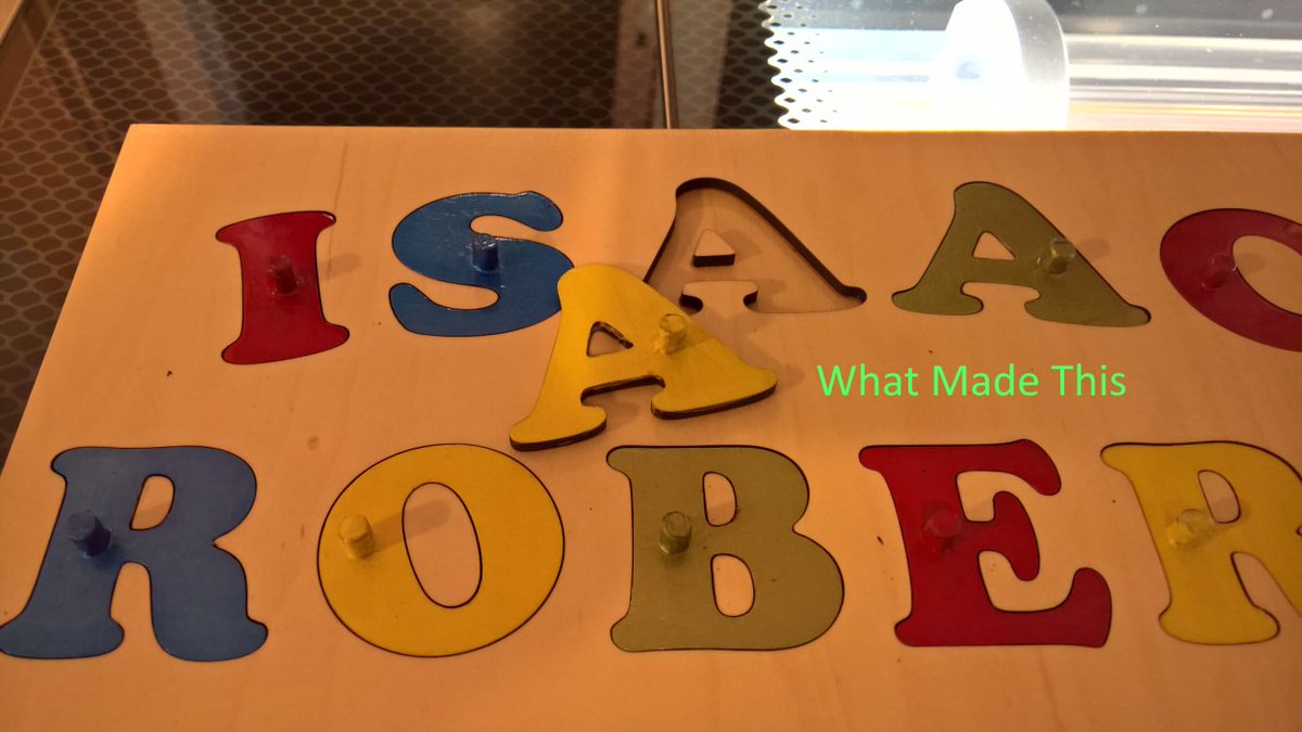 xaritech's tweet image. I also made this custom puzzle for a friend on my Glowforge Pro. You can save $1500 getting your own Glowforge Pro using my referral code glowforge.us/XPRR03. I waited 2 years, you can get one now! #whatmadethis