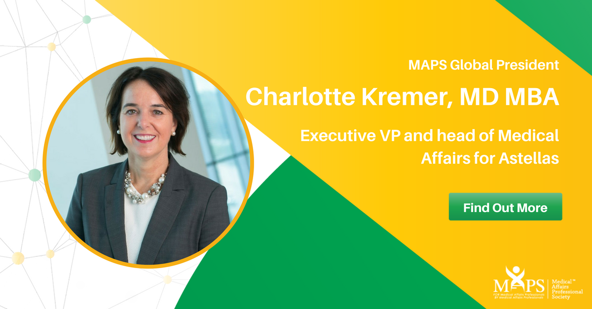 MAPSmedaffairs's tweet photo. Meet MAPS Global President Charlotte Kremer, MD MBA. Find out more about Charlotte's extensive experience in Medical Affairs #MAPScommunity https://t.co/BRIfLSiZC2 https://t.co/fyIExTYdff