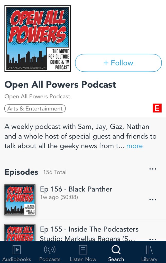 openallpowers's tweet image. Don’t be confused by our old logo but it would seem you can listen to us on @OttoRadio 🤷🏻‍♂️ tune in if you’ve got the app! #ottoradio #podcast #podcasting #app #podcatcher #podcastapp #podernfamily #podcastmafia #britpodscene