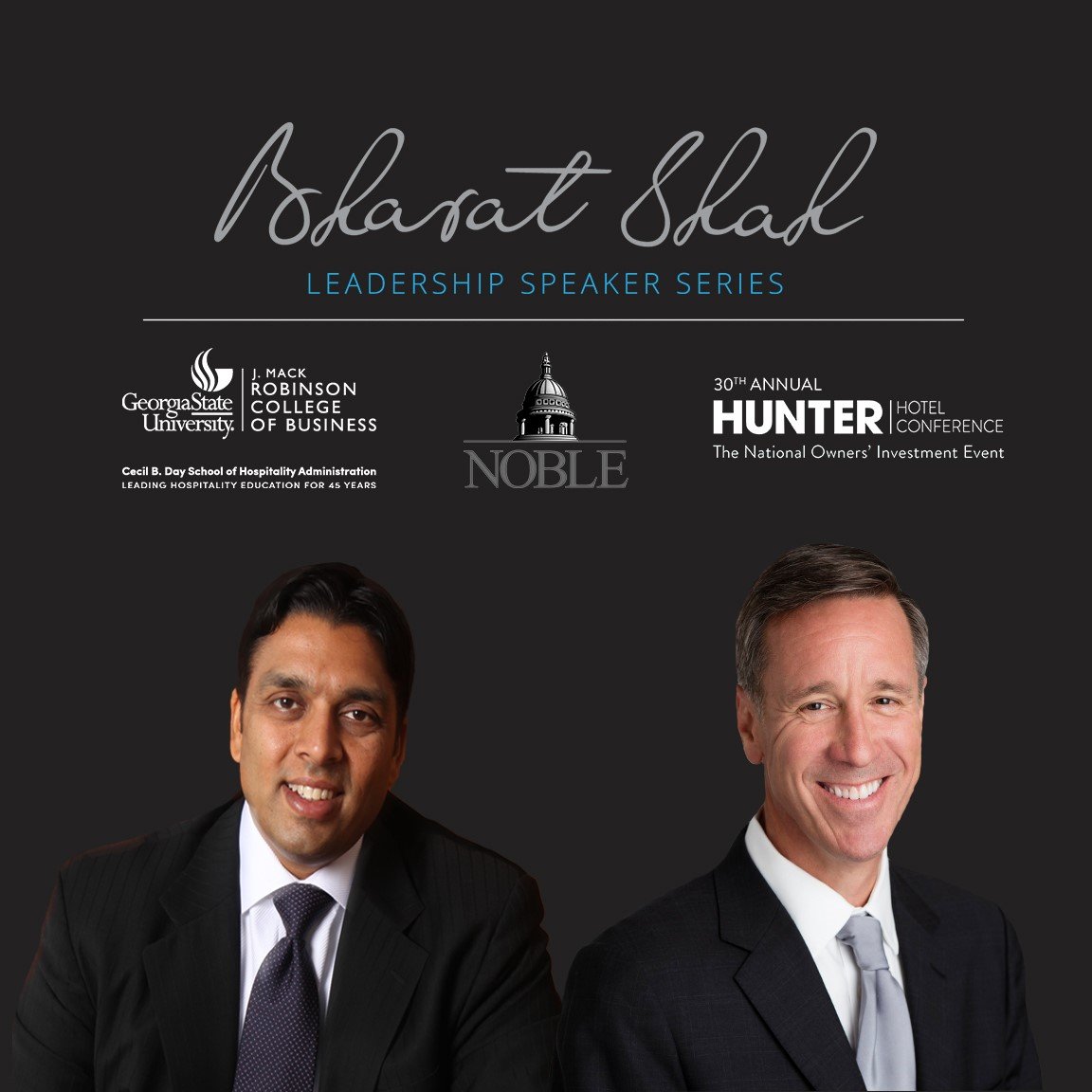 gsuhospitality's tweet photo. Spring break has officially begun and next week is the annual Bharat Shah Speaker Series! Join the conversation with Arne Sorenson, CEO of @MarriottIntl on March 23rd at the 30th annual @HunterHotelConf. We'll be live streaming @GeorgiaStateU! #AskArne #GSUHospitality https://t.co/iPsvrKv4xp