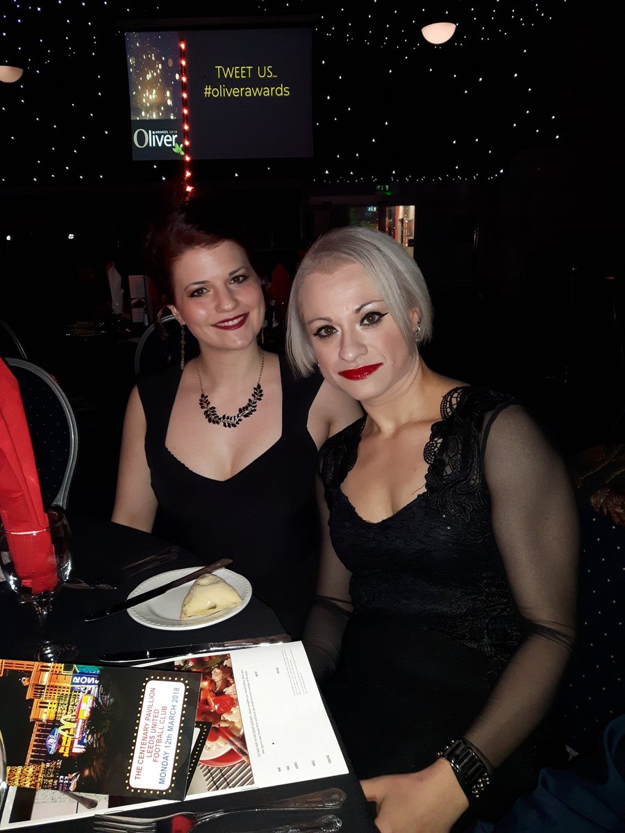 The Amalthea girls at #OliverAwards 😊 #LovinLeeds #Leeds