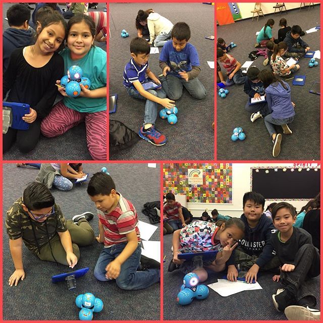 JuarezAcademy's tweet image. 4th grade robotics programming with Dash. #juarezacademyofengineeringandtechnology #dashanddot #elementaryrobotics ift.tt/2FAgbOc