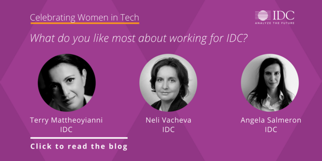 Women in Tech <a href="/IDC/">IDC</a> bit.ly/2DmABbv