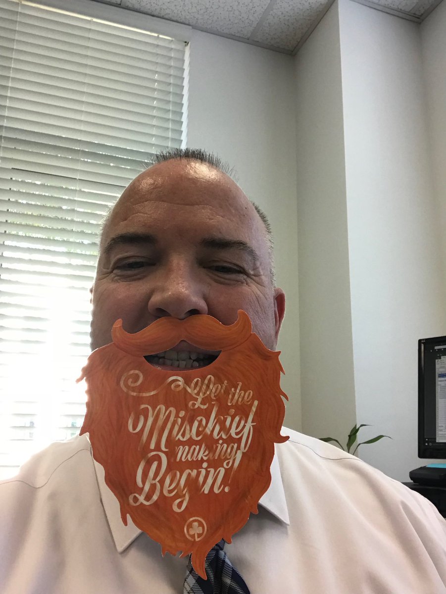 BillCCronin's tweet photo. Let the mischief making begin! #beardsofryan https://t.co/vi6XeksxfR