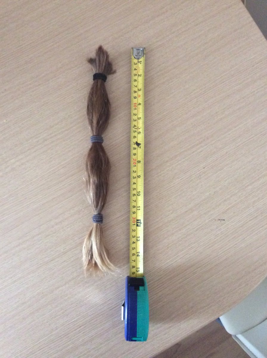 _clairebell's tweet photo. 15 inches chopped off her gorgeous hair to send off to the Little Princess Trust to make a wig for children who have no hair due to cancer treatments and other illnesses. SO PROUD of her, 100% beautiful inside and out, and only 6 years old ❤️❤️❤️ https://t.co/8IkA9mnij0