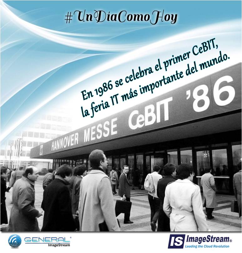 image_stream's tweet image. #UnDíaComoHoy #ImageStream
        
CeBIT, es la feria de exposición de ordenadores, tecnologías de la información, telecomunicaciones, software y servicios más importantes del mundo.