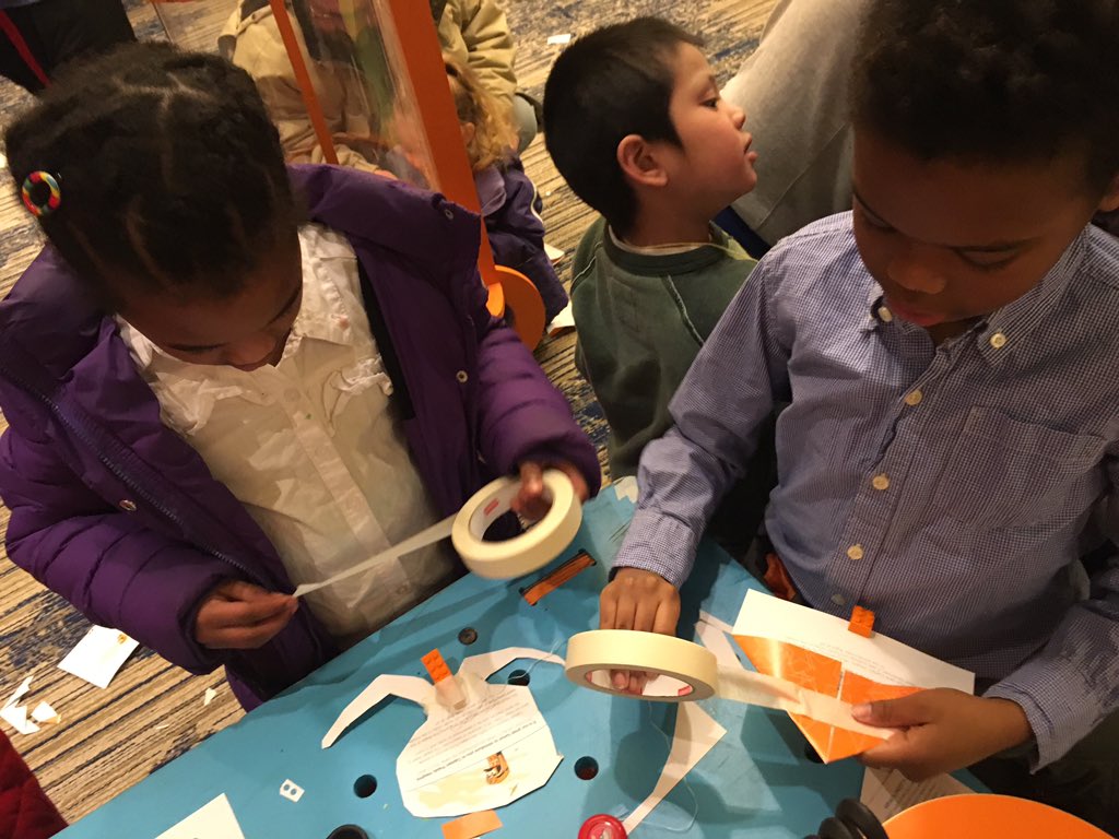 EXPLOElevate's tweet photo. #EXPLOfraido had a great time today being saved over and over again! #playfullearning and #criticalmaking at the #bostonstemfair https://t.co/xrZMHuu7c1