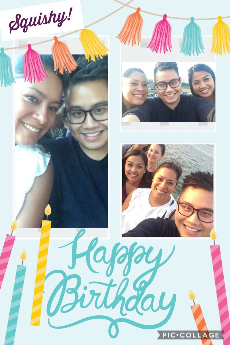 DeeniSimon's tweet photo. Happy 🎂 Birthday squishy!! 🐙 @huynhcharlie #CPfun #NJtour https://t.co/PFGGtyGJ3X