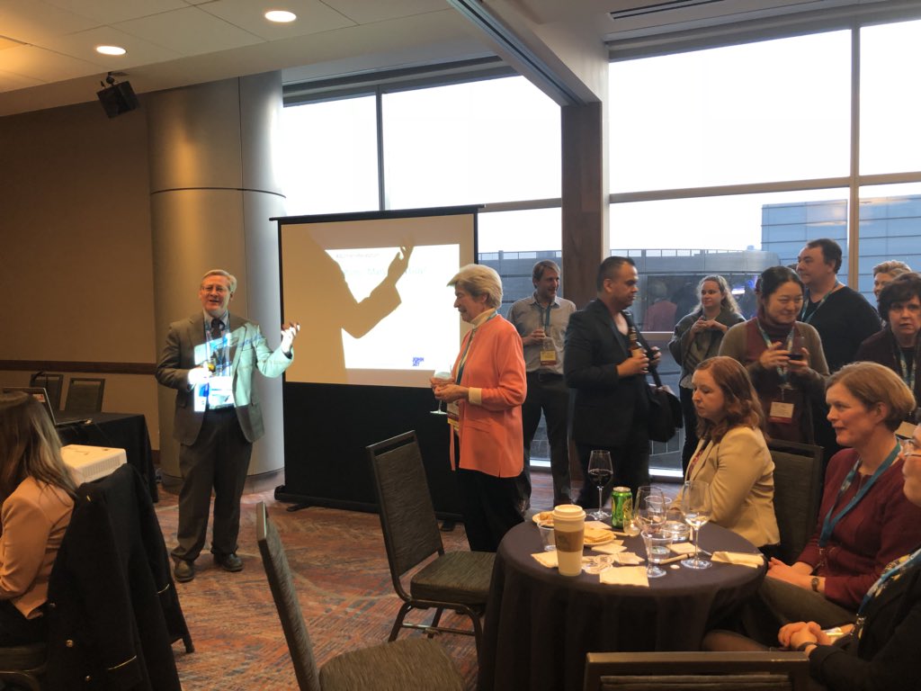 _IGEPS's tweet photo. A huge THANK YOU to all @ASPANational attendees who came to the #WomensReception last night! @JohnJayWPS @swpaaspa and @AWPARocks appreciate your support of #womeninPA issues and events. Let’s keep the momentum going! 💪💪💪 #ASPA2018 https://t.co/UB78djtHuZ