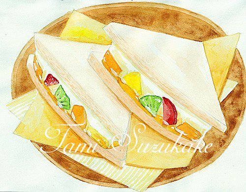 フルーツサンドのtwitterイラスト検索結果 古い順