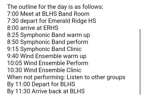 BLHS Band tweet media