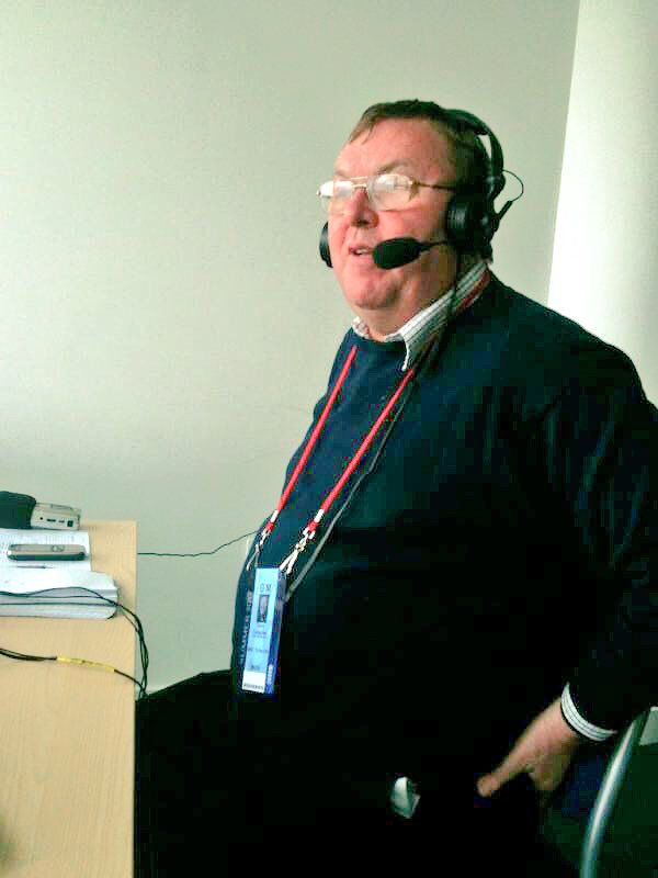 tmsproducer's tweet photo. The most terrible news. 

The voice of Yorkshire cricket Dave Callaghan has died. 

One of the most popular broadcasters on the circuit &amp; one of the best blokes you could ever wish to meet. 

Always helpful. Always generous. 

A bedrock of BBC Cricket broadcasting. 

#RIPCally https://t.co/Q648MnQIqJ